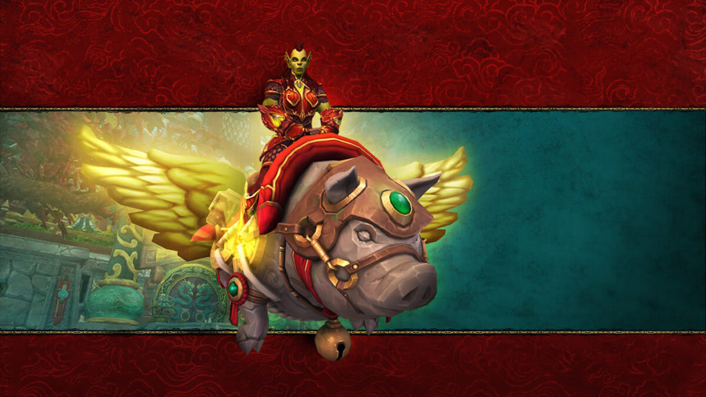 Ассортимент маунтов Blizzard пополнен благодатным свином Хрюнделем