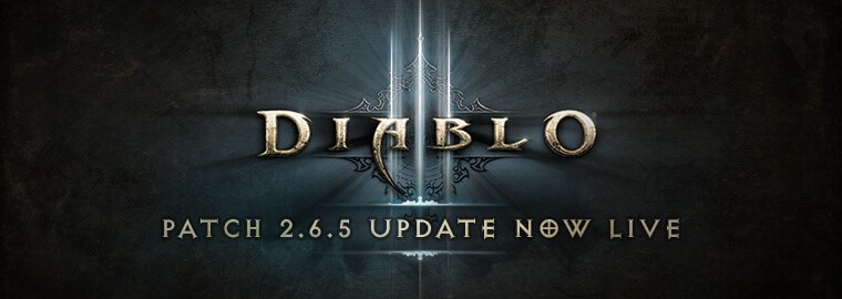 Вышло обновление 2.6.5 для Diablo lll обновления Diablo lll