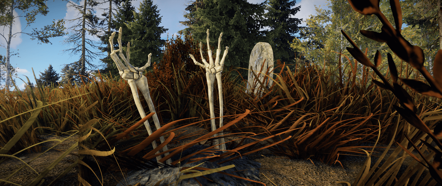 Разбросанные ресурсы Rust