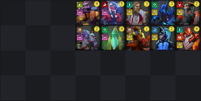 Dota underlords гайд Лицарі (6 Knights)