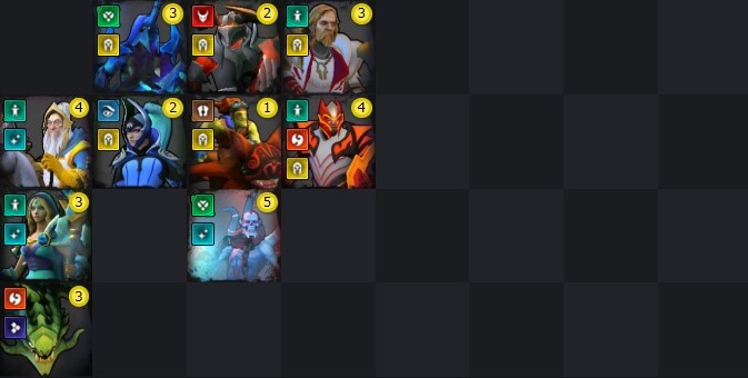 Рыцари и маги Dota Underlords