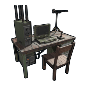 Камери відеоспостереження та комп'ютерні станції в Rust