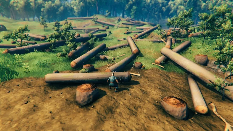 Valheim: Поиск, добыча и применение качественной древесины