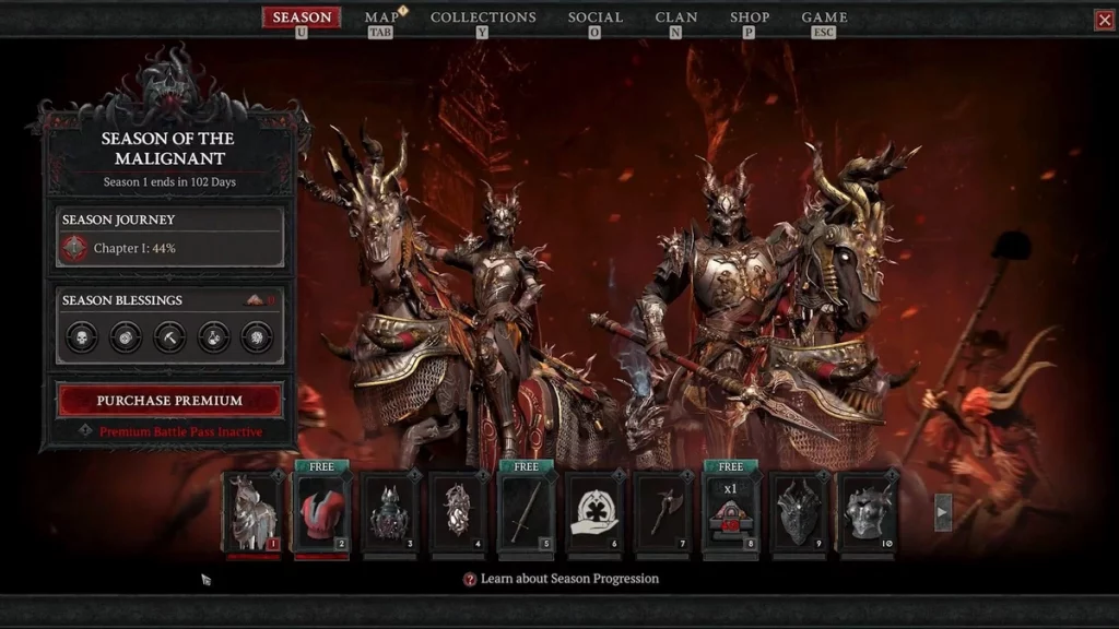 Подробиці 1-го сезону Diablo IV - Дата початку, завдання, активності та нагороди