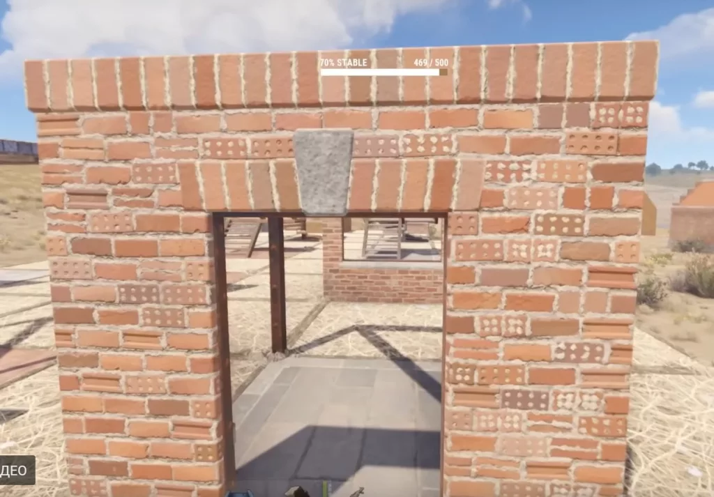Rust: новий скін будівлі "ЦЕГЛА"