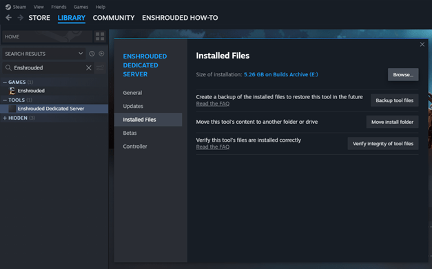Як налаштування сервера Enshrouded (Dedicated Server FAQ)