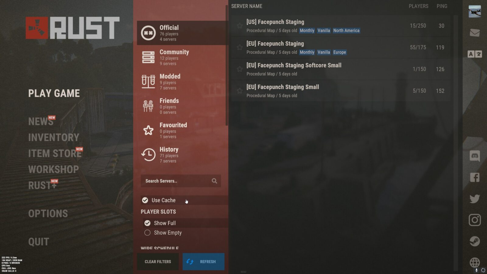 RUST: міцні фундаменти, баланс SMG і поліпшення якості життя