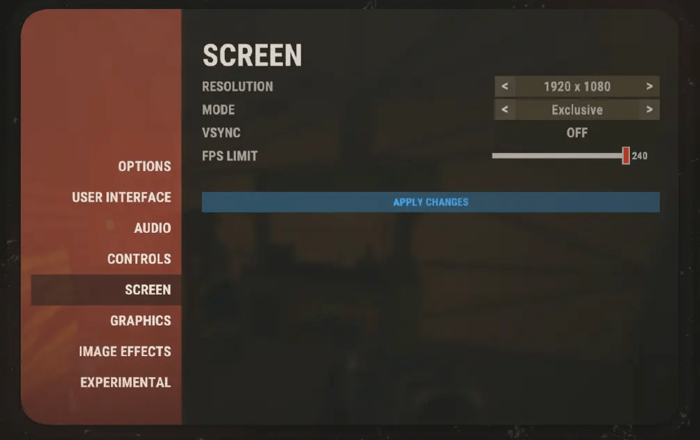 Найкращі налаштування Rust для PvP і збільшення FPS