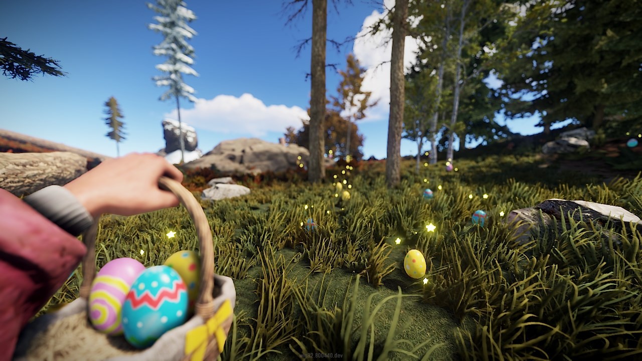 Великоднє полювання за яйцями в Rust!